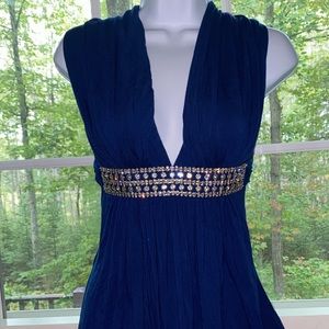 SKY diamond embellished top S